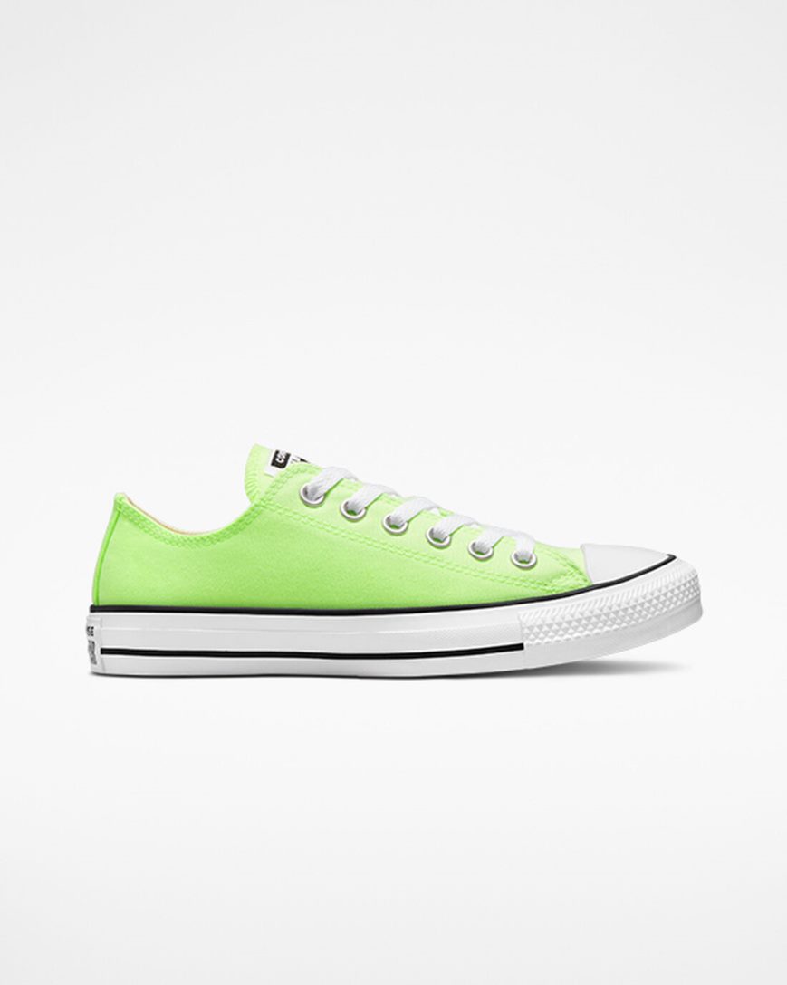 Tenisky Nizke Converse Chuck Taylor All Star Neon Damske Zelene Biele Čierne | SK QUJXN4